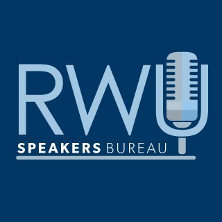 image of ϲʿֱ Speakers Bureau logo featuring an old-fashioned microphone